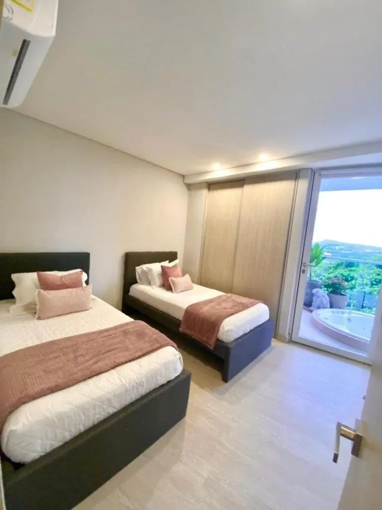 Mq701 Nuevo Apto Boho Style Jacuzzi Privado Cartagena 0*,  Colombia